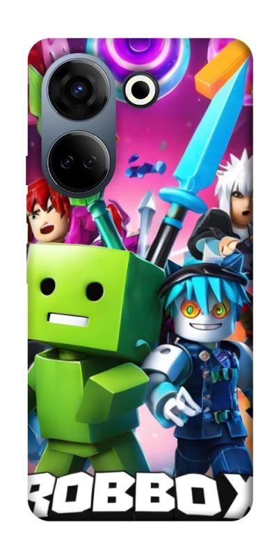 Чохол на TECNO Camon 20 Pro (CK7n) Roblox gaming heroes фото 1 з 1