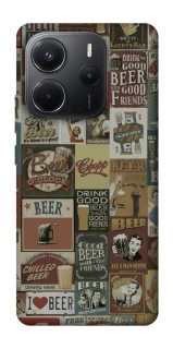 Чехол на Xiaomi Redmi Note 14 4G (Int. version) Retro collage ver.1 фото 1 из 1