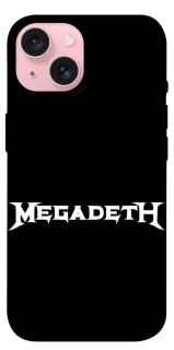 Чехол на Apple iPhone 15 (6.1") Megadeth logo фото 1 из 1