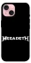Чехол на Apple iPhone 15 (6.1") Megadeth logo фото 1 из 1