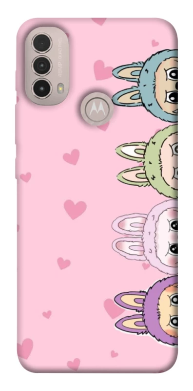 Чохол на Motorola Moto E40 All Labubu 4 фото 1 з 1