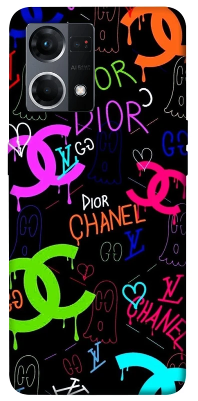 Чехол на Oppo Reno 7 4G Fashion collage ver.5 фото 1 из 1