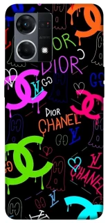 Чехол на Oppo Reno 7 4G Fashion collage ver.5 фото 1 из 1