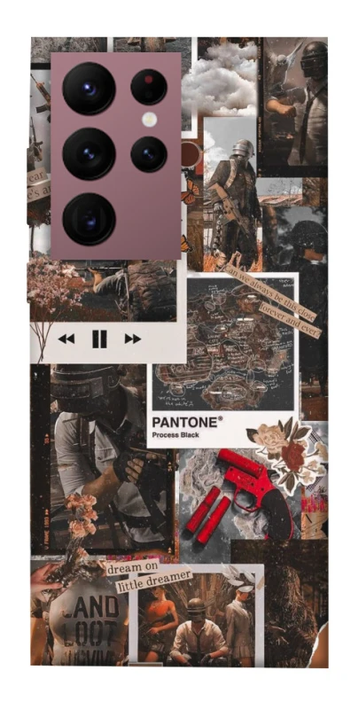 Чохол на Samsung Galaxy S22 Ultra PUBG Collage фото 1 з 1