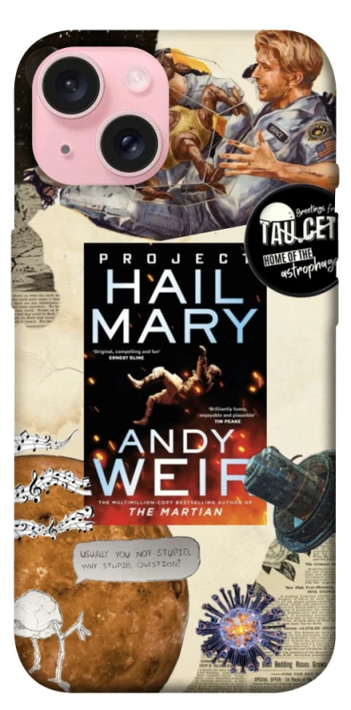 Чохол на Apple iPhone 15 (6.1") Project Hail Mary ver.2 фото 1 з 1