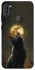 Чохол на Samsung Galaxy A11 Кіт під місяцем v2 фото 1 з 1