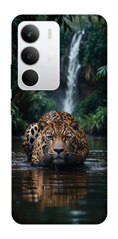 Чохол на Realme C71 Leopard in water фото 1 з 1