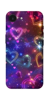 Чохол на Apple iPhone 16e (6.1") Drawn hearts фото 1 з 1