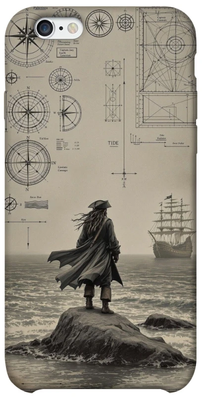 Чехол на Apple iPhone 6/6s (4.7") Captain Jack Sparrow фото 1 из 1