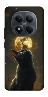 Чохол на Xiaomi Redmi Note 15 Pro 4G Кіт під місяцем v2 фото 1 з 1