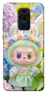 Чехол на Xiaomi Redmi Note 9 / Redmi 10X Labubu & Flowers ver.2 фото 1 из 1