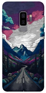 Чехол на Samsung Galaxy S9+ Нарисованные горы фото 1 из 1