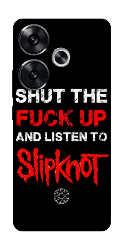 Чехол на Xiaomi Poco F6 Slipknot vibes фото 1 Чехол на Xiaomi Poco F6 Slipknot vibes фото 1 из 1