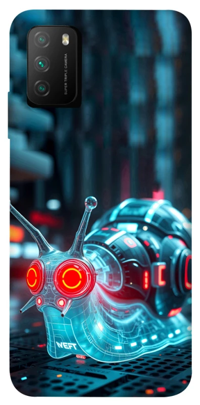 Чехол на Xiaomi Poco M3 Cyber ​​Snail фото 1 из 1