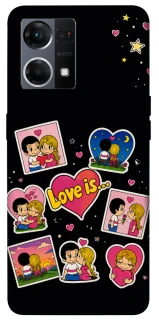 Чохол на Oppo Reno 7 4G Love is фото 1 з 1