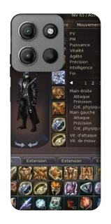 Чохол на Motorola Moto G15 Power Character Menu ver.1 фото 1 з 1