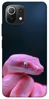 Чехол на Xiaomi Mi 11 Lite Розовая Змея фото 1 из 1