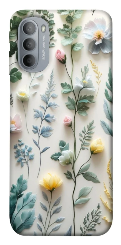 Чехол на Motorola Moto G31 Floral design ver.4 фото 1 из 1