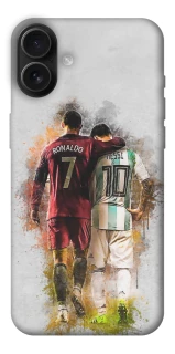 Чохол на Apple iPhone 16 Plus Ronaldo та Messi фото 1 з 1