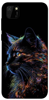 Чехол на Huawei Y5p Черный кот фото 1 из 1