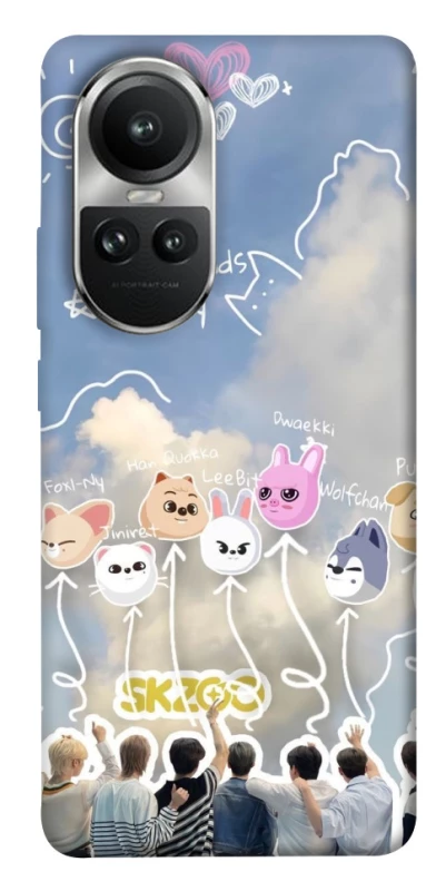 Чохол на Oppo Reno 10 Stray Kids Full Force фото 1 з 1