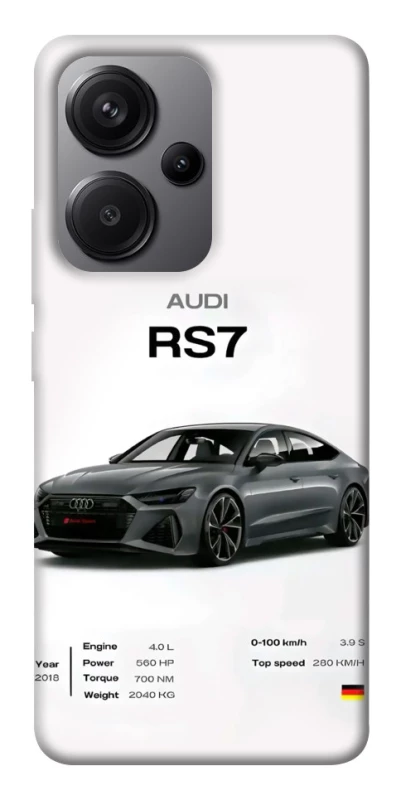 Чохол на Xiaomi Redmi Note 13 Pro+ Audi RS7 фото 1 з 1