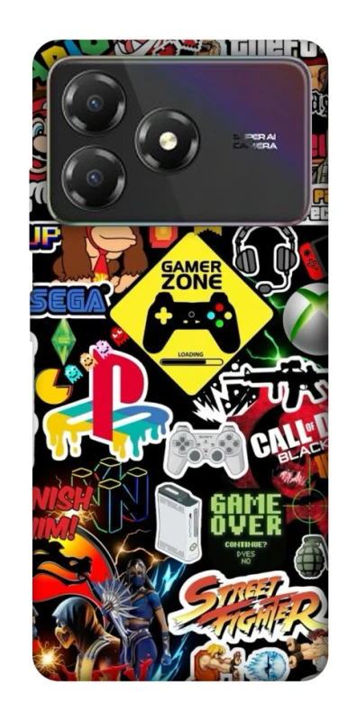 Чехол на ZTE Blade A36 Gamer Zone фото 1 из 1