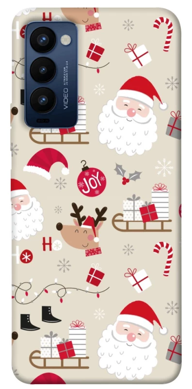 Чохол на TECNO Camon 18 Новорічний v1 фото 1 з 1