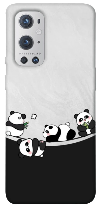 Чехол на OnePlus 9 Pro Four pandas фото 1 из 1