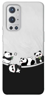 Чехол на OnePlus 9 Pro Four pandas фото 1 из 1