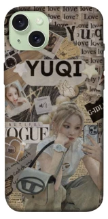 Чехол на Apple iPhone 15 Plus (6.7") Yuqi (G)I-DLE фото 1 из 1