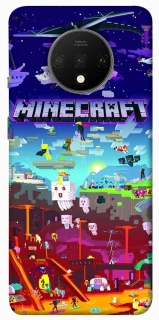 Чохол на OnePlus 7T Minecraft world фото 1 з 1