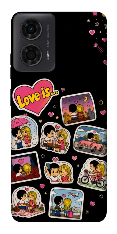 Чехол на Motorola Moto G04 Love is ver.3 фото 1 из 1
