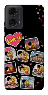 Чохол на Motorola Moto G04 Love is ver.3 фото 1 з 1