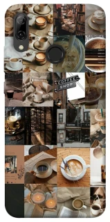 Чохол на Huawei P Smart (2019) Coffee collage ver.3 фото 1 з 1