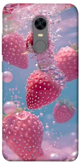 Чохол на Xiaomi Redmi 5 Plus / Redmi Note 5 (Single Camera) Полуниця в воді фото 1 з 1