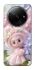 Чохол на Xiaomi Redmi A3 Labubu & Flowers ver.1 фото 1 з 1