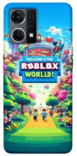 Чехол на Oppo Reno 7 4G Roblox World фото 1 из 1