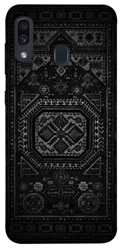 Чохол на Samsung Galaxy A20 / A30 Чорний килим фото 1 з 1