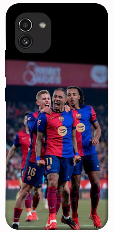 Чехол на Samsung Galaxy A03 FC Barcelona team фото 1 из 1