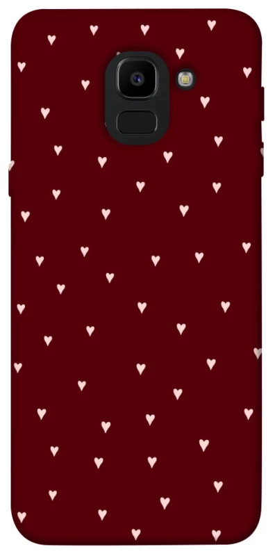 Чехол на Samsung J600F Galaxy J6 (2018) Smal hearts фото 1 из 1