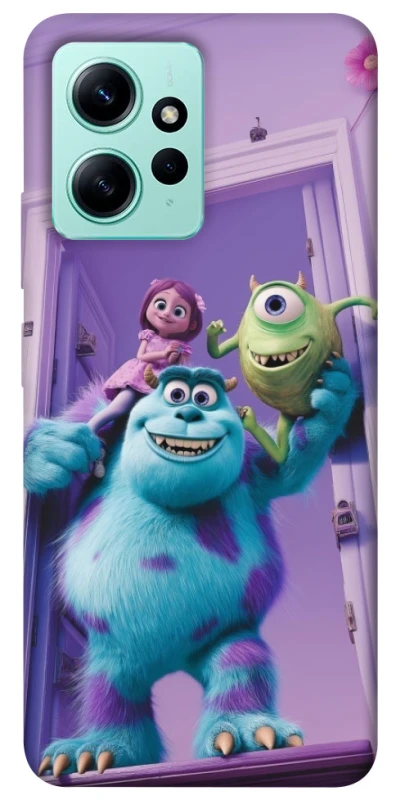Чохол на Xiaomi Redmi Note 12 4G Monsters friends фото 1 з 1