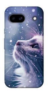 Чохол на Google Pixel 8a Snow cat фото 1 з 1