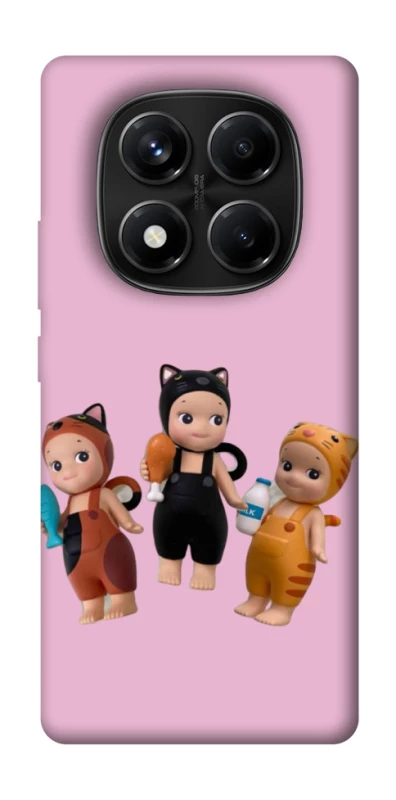 Чохол на Xiaomi Redmi Note 14 Pro 4G Cat Cafe Trio фото 1 з 1