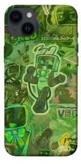 Чохол на Apple iPhone 14 Plus (6.7") Dandysworld tv green theme фото 1 з 1