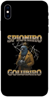 Чохол на Apple iPhone X (5.8") Spioniro Golubiro фото 1 з 1