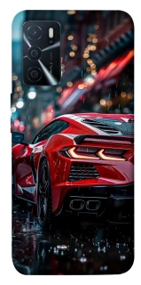 Чехол на Oppo A16s / A16 Red sports car фото 1 из 1