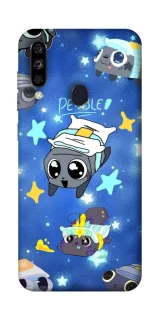 Чехол на ZTE Blade A7 (2020) Pebble kitten stars фото 1 из 1