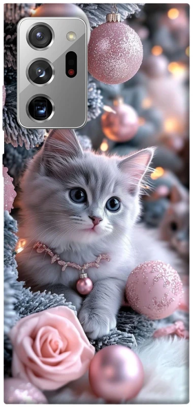 Чохол на Samsung Galaxy Note 20 Ultra Christmas Kitty фото 1 з 1