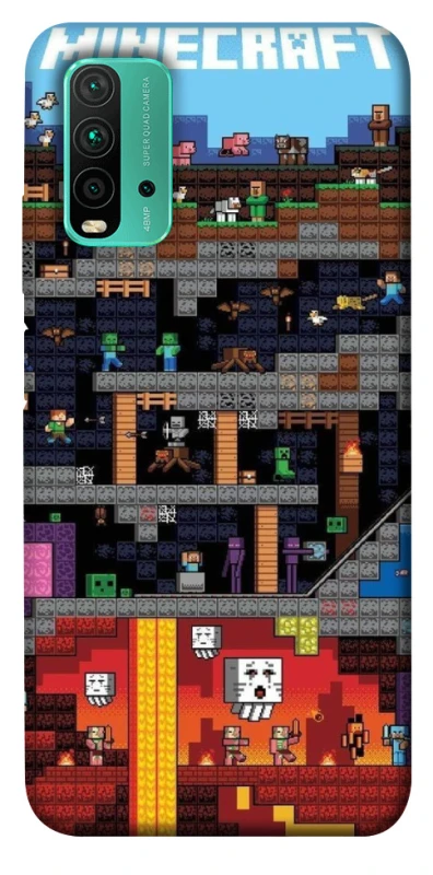 Чохол на Xiaomi Redmi Note 9 4G / Redmi 9 Power Minecraft фото 1 з 1
